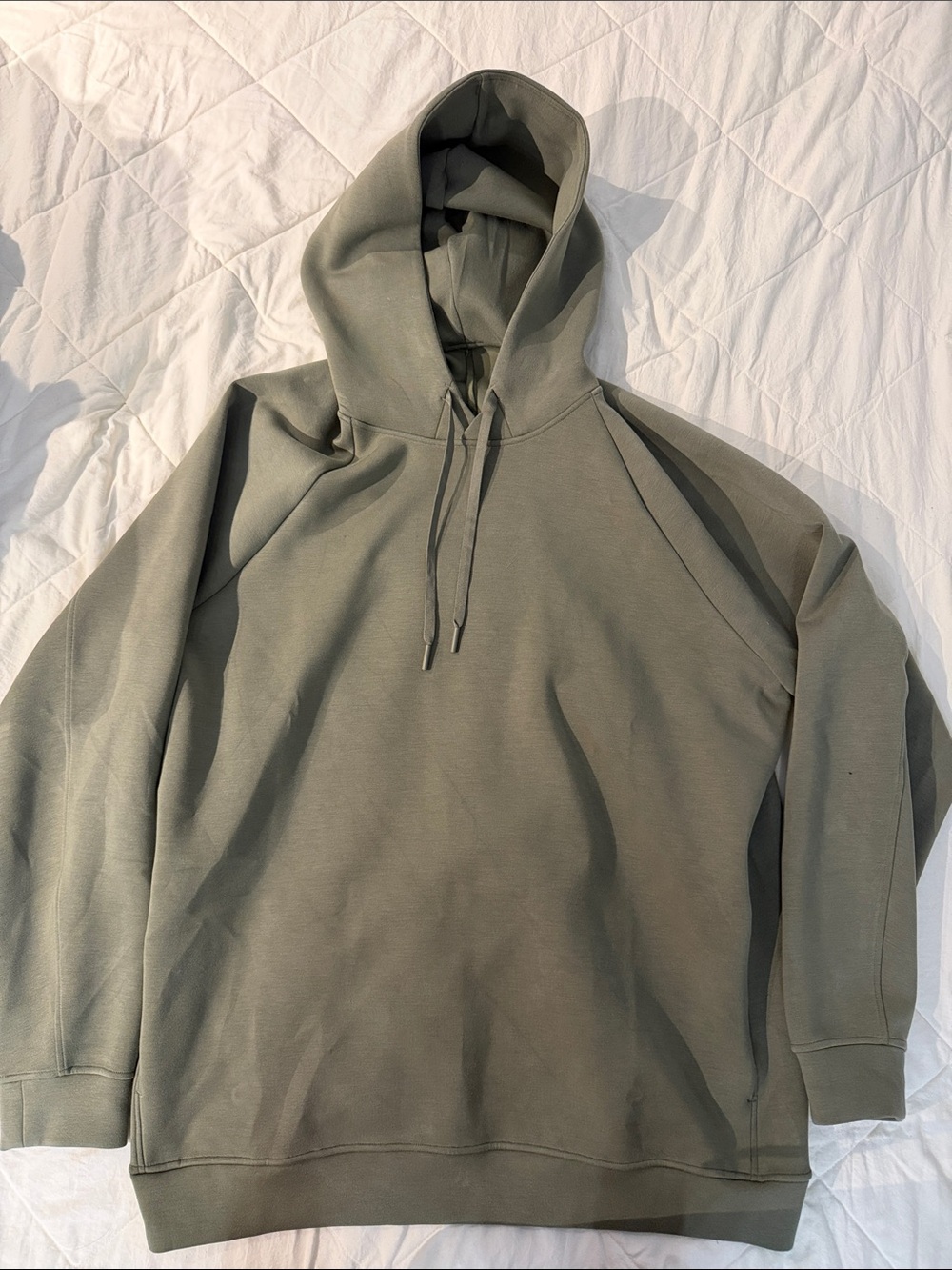 lululemon athletica Olive Green Hooded Pullover